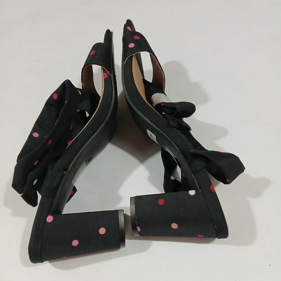 Torrid Polka Dot Tie Up Heels - Picture 7 of 12